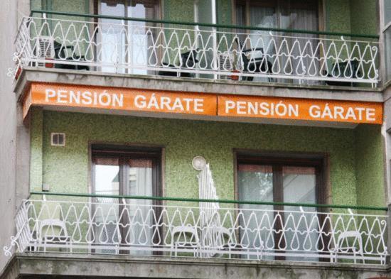 Pension Garate Hotel San Sebastián Exterior foto